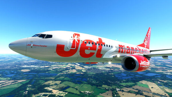PMDG 737-700 Jet2.com - Manchester (G-CELI) - for Microsoft Flight Simulator