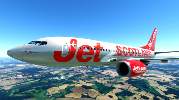 PMDG 737-700 Jet2.com - Scotland (G-CELU) - for Microsoft Flight Simulator