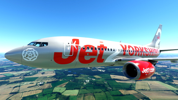 PMDG 737-700 Jet2.com - Yorkshire (G-CELB) - for Microsoft Flight Simulator