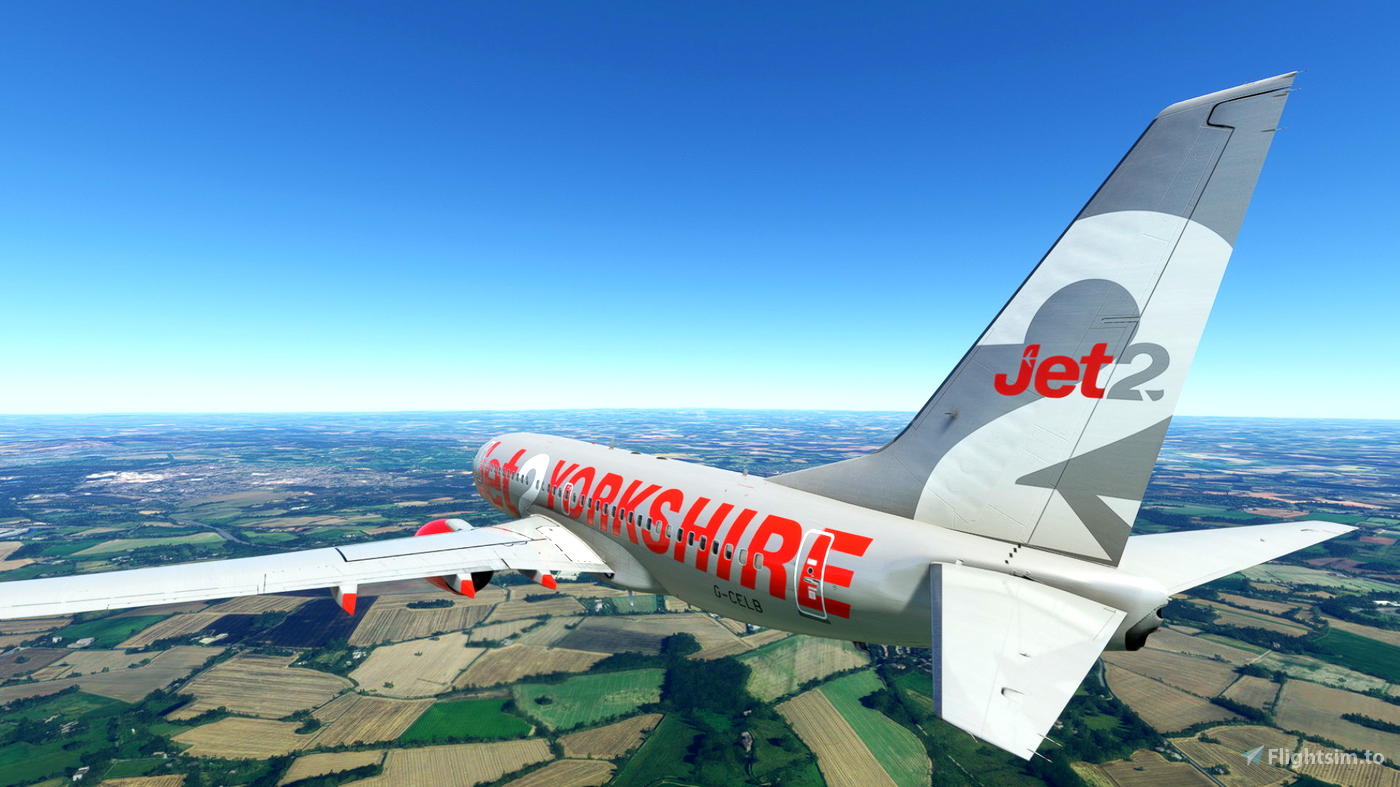 PMDG 737-700 Jet2.com - Yorkshire (G-CELB) for Microsoft Flight ...