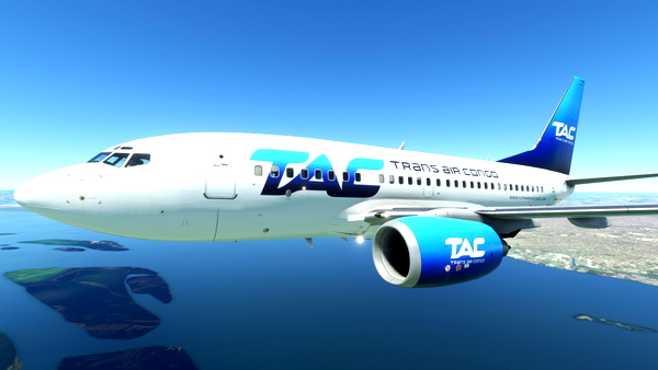 PMDG 737-600 Trans Air Congo (TN-TAC) - for Microsoft Flight Simulator