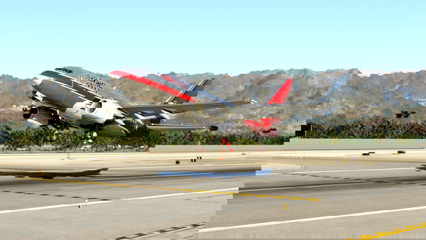 PMDG 737-600 USAir (N356AU) Classic Chrome (Weathered) - for Microsoft Flight Simulator