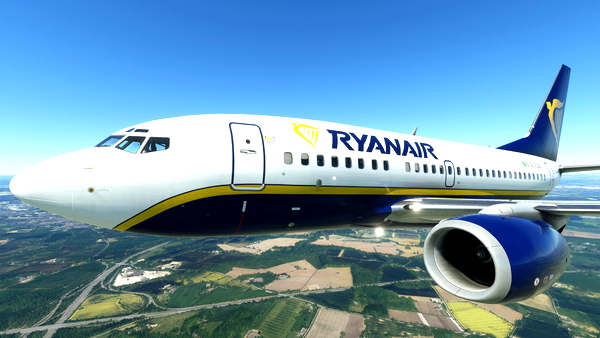PMDG 737-600 w/ cabin Ryanair - Old Design (EI-CSX) - for Microsoft Flight Simulator