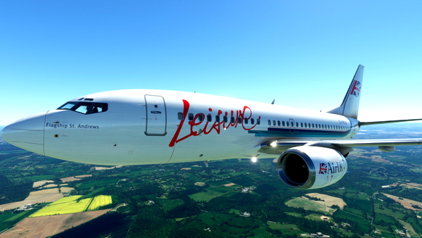 PMDG 737-700 Air UK Leisure (G-UKLA) - for Microsoft Flight Simulator