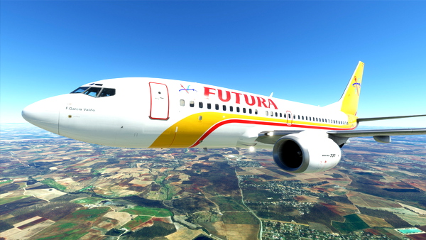 PMDG 737-700 Futura International (EC-ETB) - for Microsoft Flight Simulator