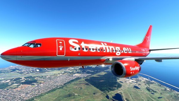 PMDG 737-700 Sterling Airlines (OY-MRO) - for Microsoft Flight Simulator