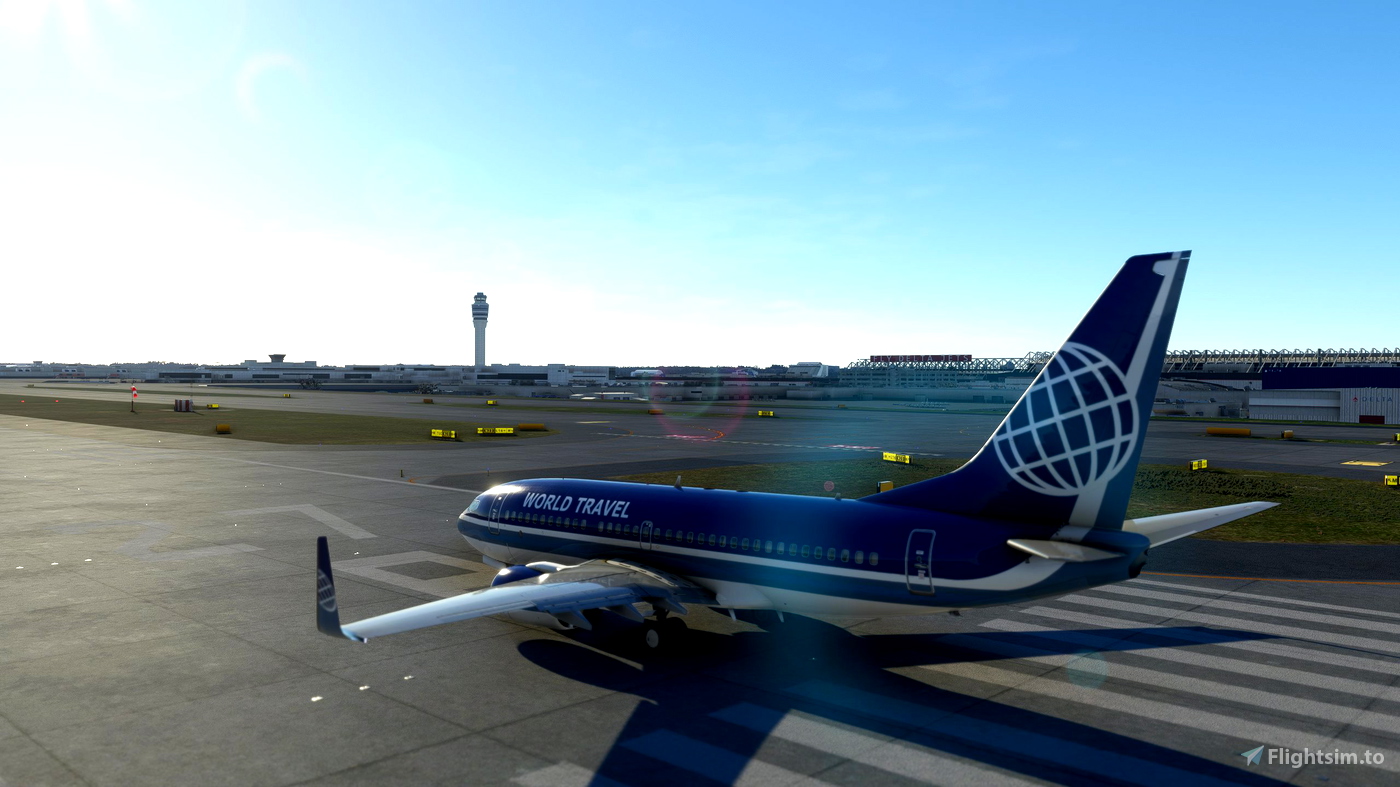 PMDG 737-700 World Travel BW Clean for Microsoft Flight Simulator | MSFS