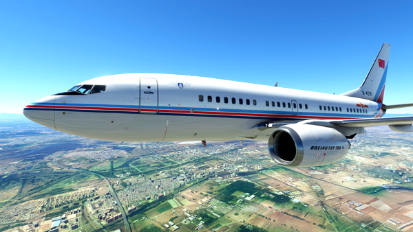 PMDG 737-700BBJ Air Force China (B-4081) - for Microsoft Flight Simulator