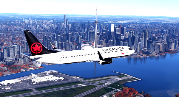 PMDG 737-800 Air Canada (C-FTJV) - for Microsoft Flight Simulator