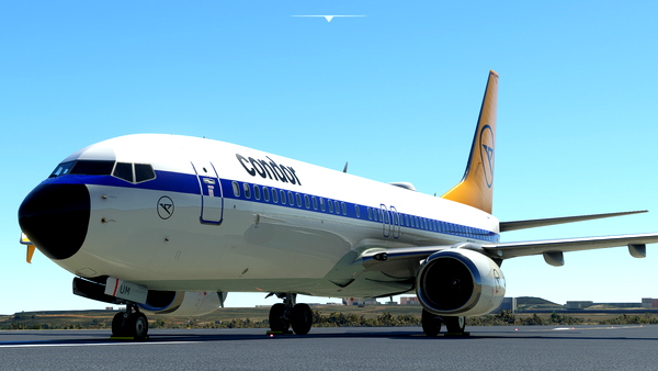 PMDG 737-800 CONDOR RETRO D-ABUM - for Microsoft Flight Simulator