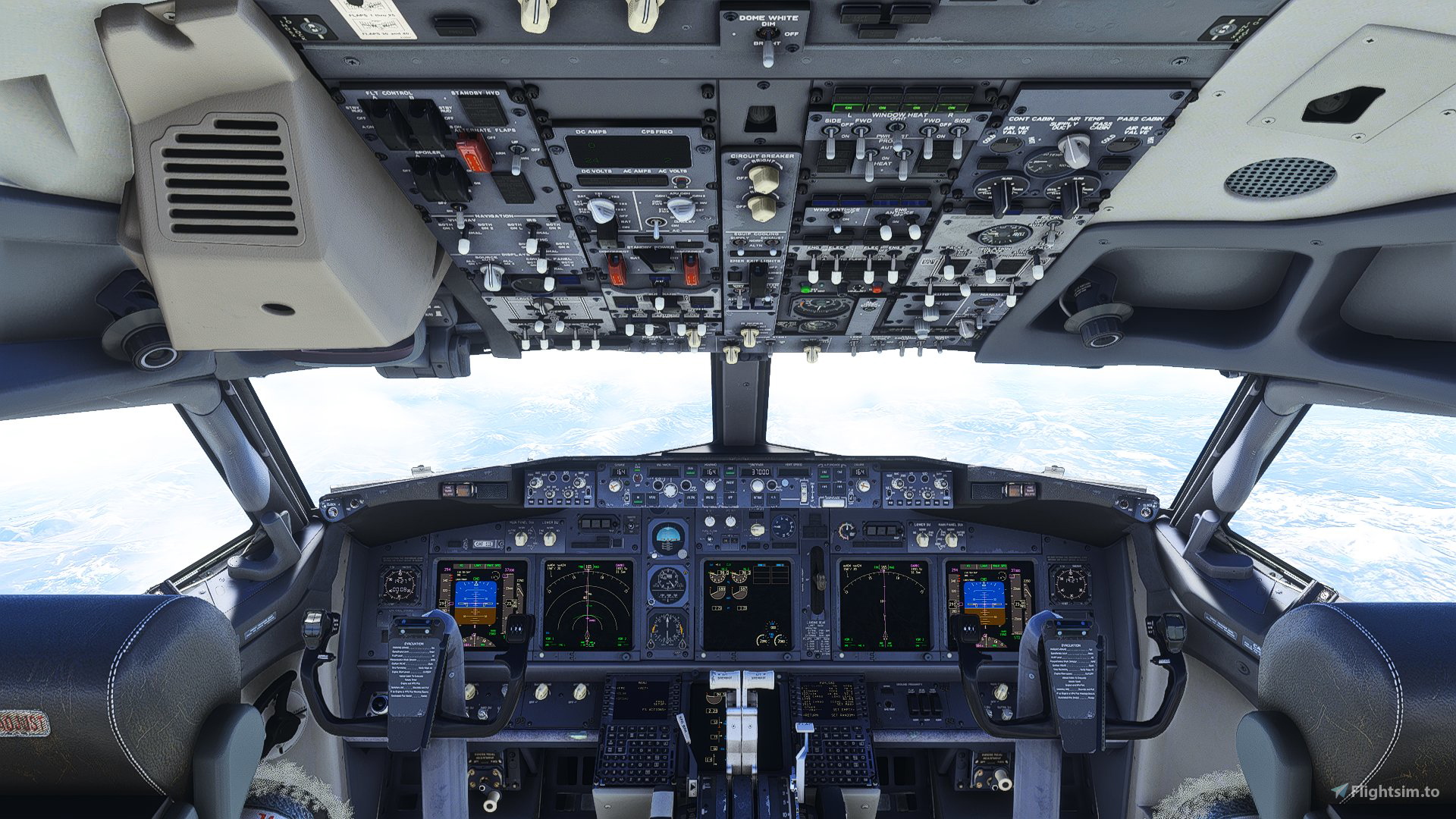 PMDG 737-800 Custom Views For Microsoft Flight Simulator | MSFS