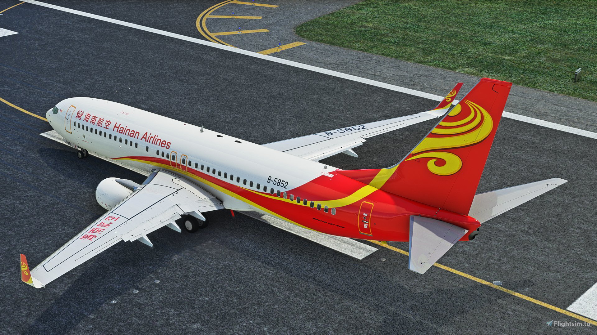 PMDG 737-800 Hainan Airlines 海南航空 (B-5852/B-1997) 8K For Microsoft ...