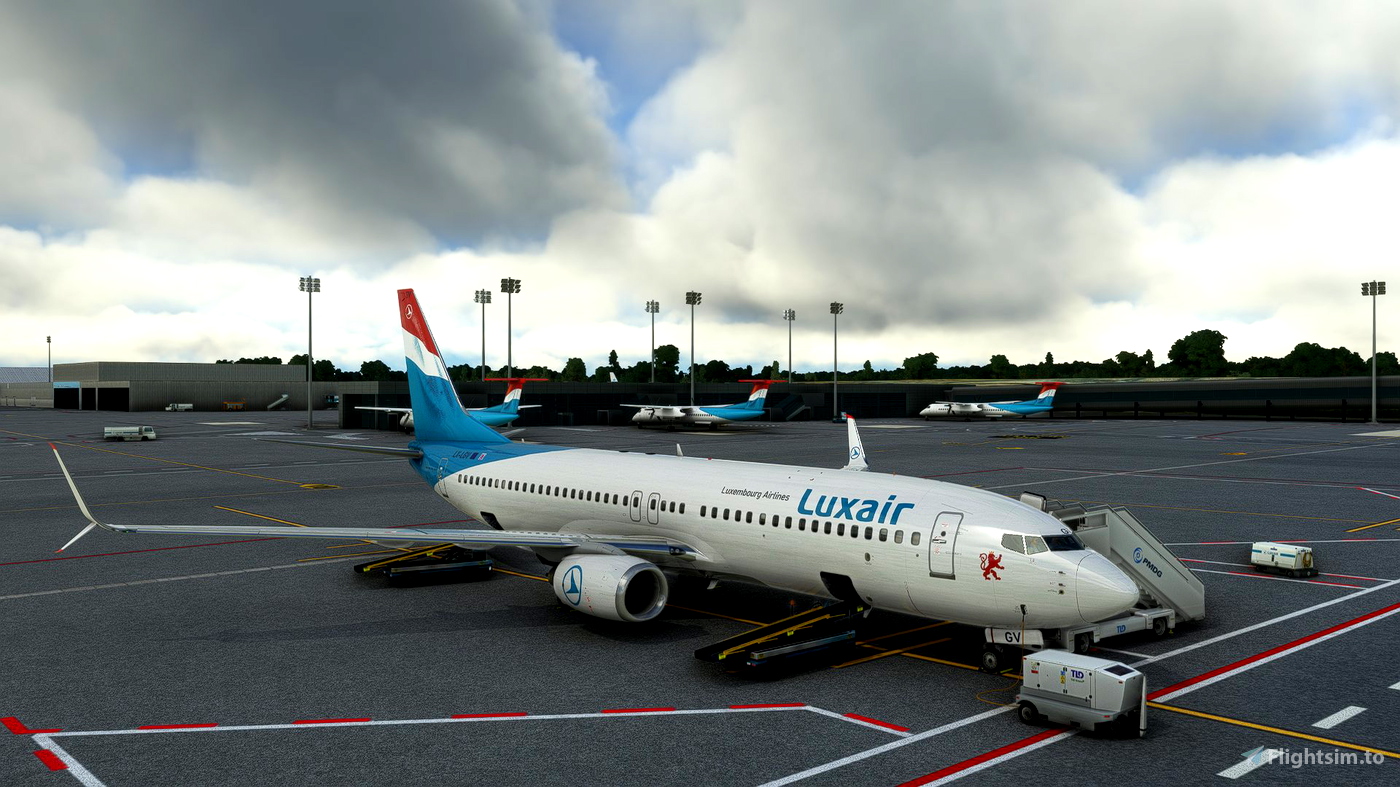 PMDG 737-800 Luxair Fleet Pack for Microsoft Flight Simulator | MSFS