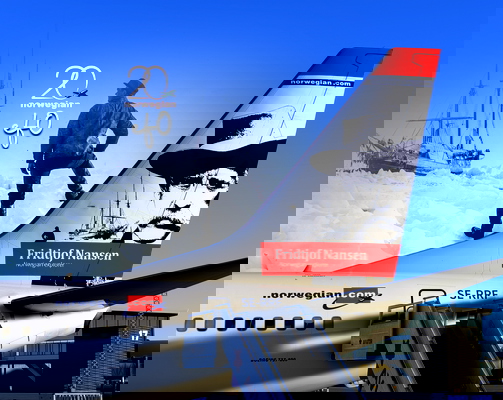 PMDG 737-800 Norwegian 2022 Concept | SE-RRF Fridtjof Nansen | 4K w/ Cabin - for Microsoft Flight Simulator