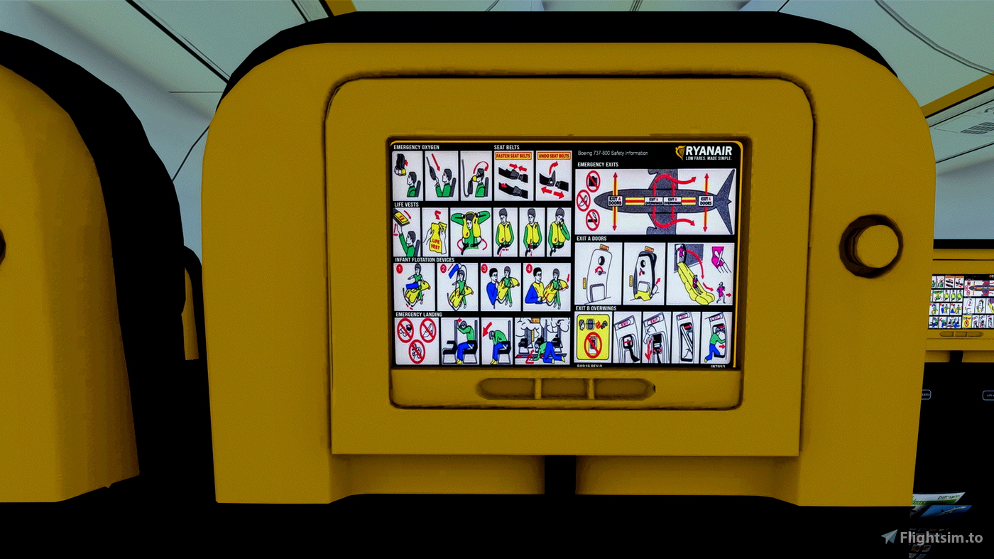 PMDG 737800 /w cabin Ryanair ThankyouNHS (EINHS) für Microsoft