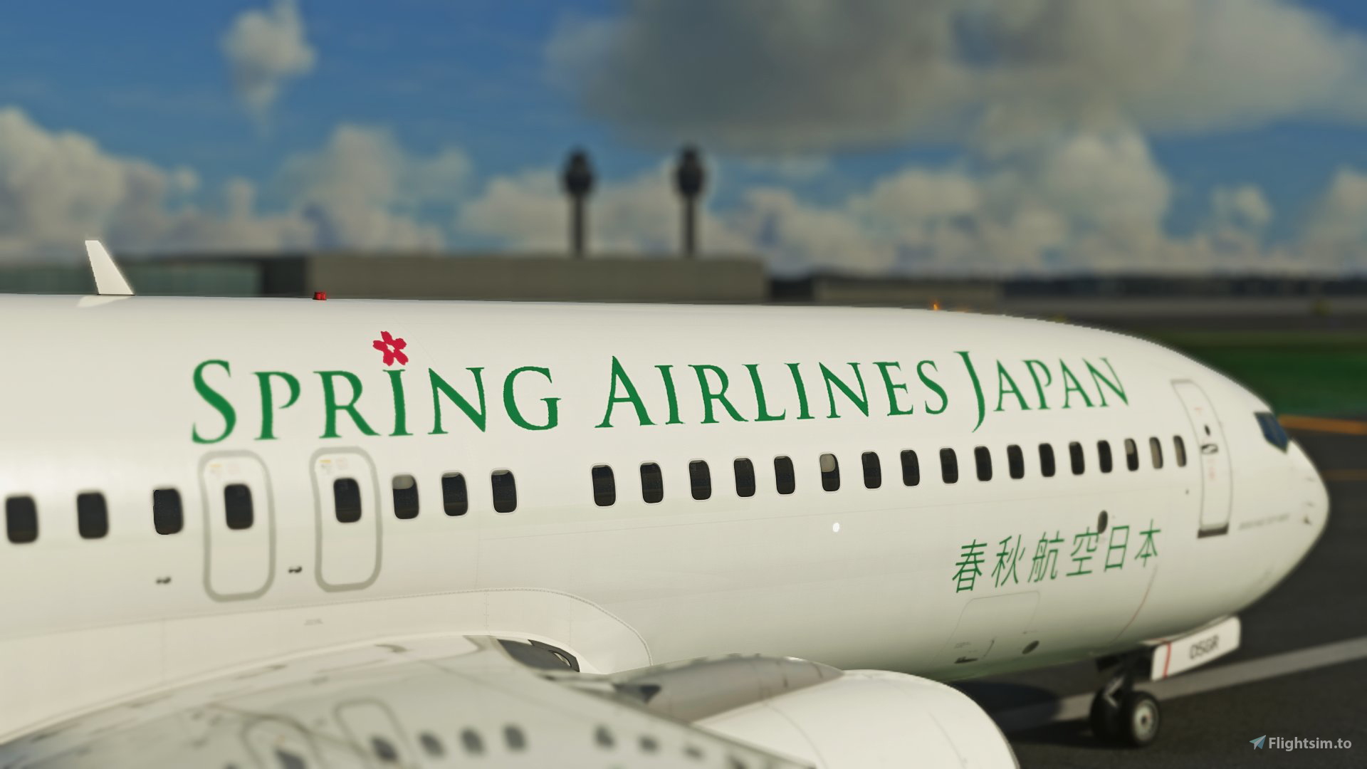 PMDG 737-800 Spring Japan 春秋航空日本 JA05GR 8K for Microsoft