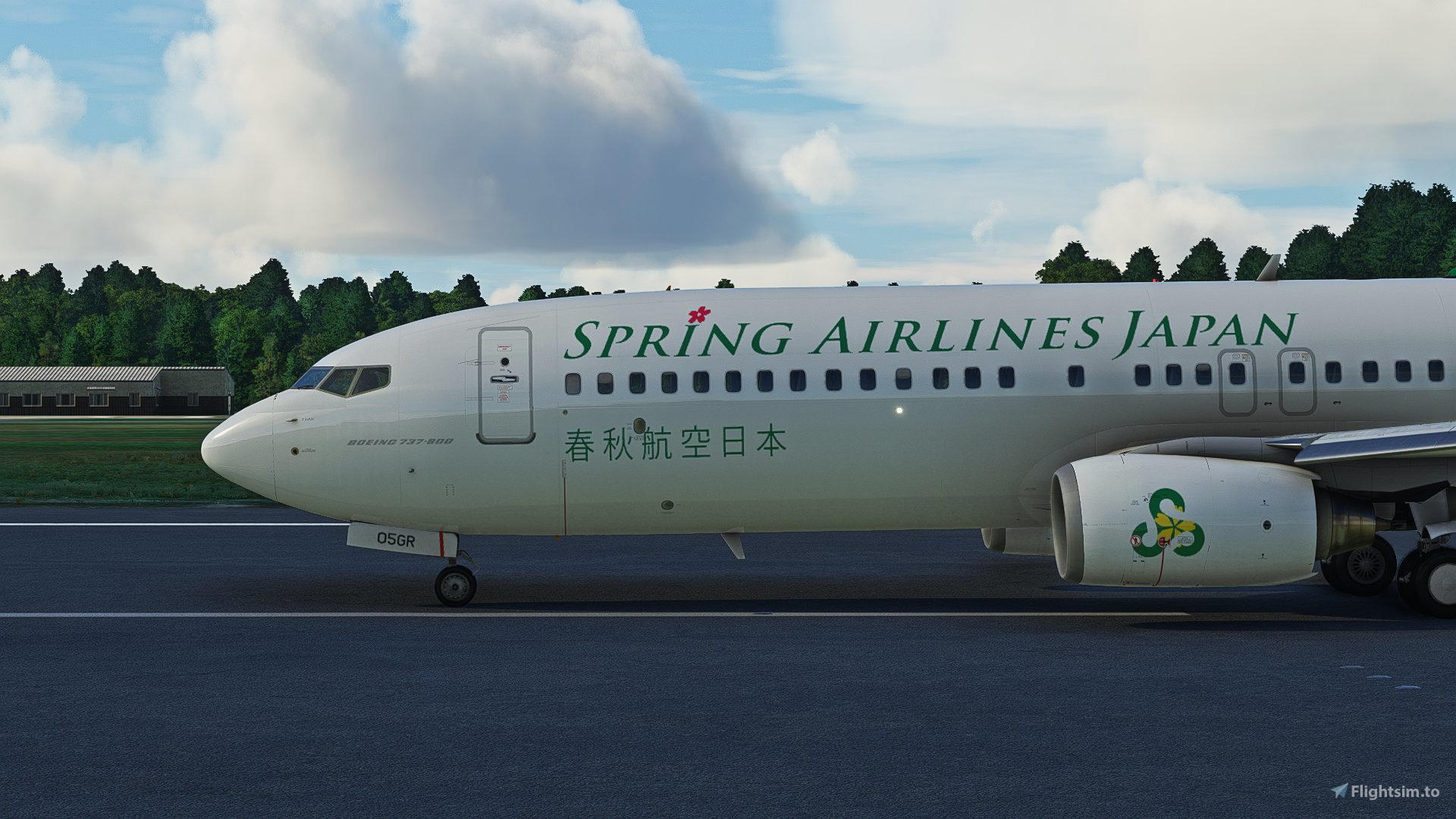 PMDG 737-800 Spring Japan 春秋航空日本JA05GR 8K 对于Microsoft