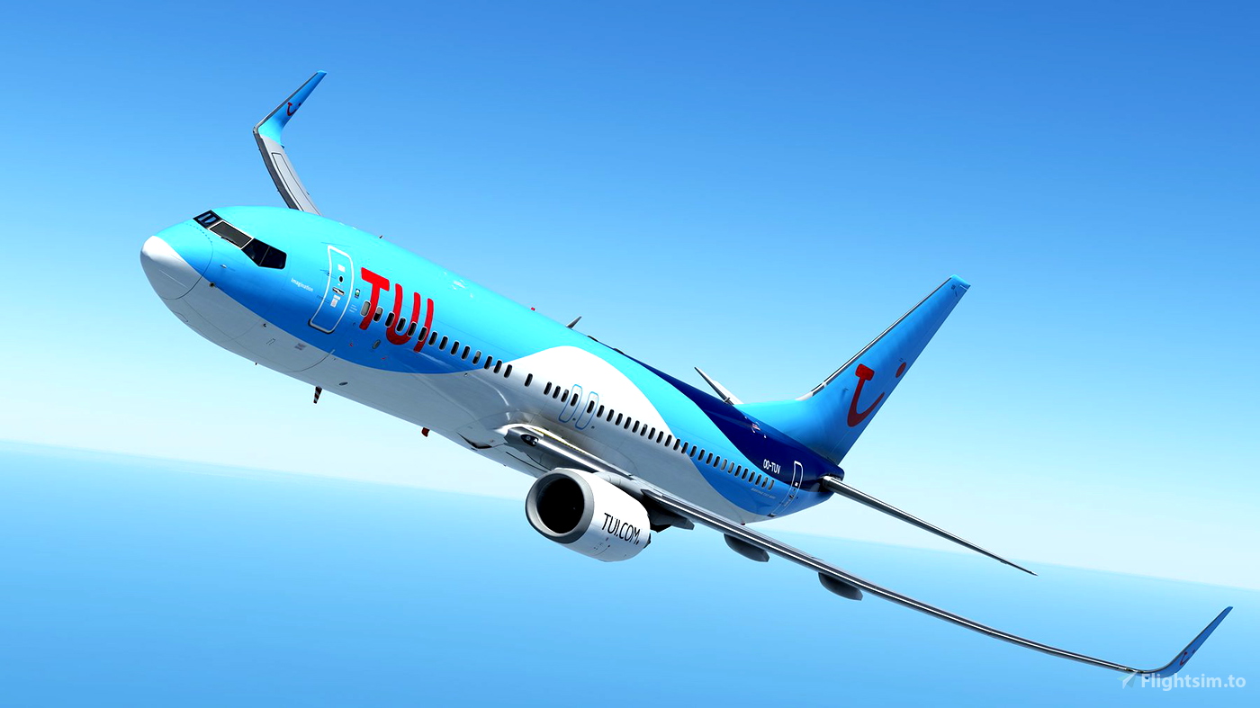 PMDG 737-800 TUI (OO-TUV - 2016) for Microsoft Flight Simulator | MSFS