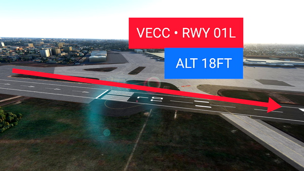 PMDG 737-800 VECC Landing Challenge - for Microsoft Flight Simulator