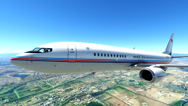 PMDG 737-800BBJ Air Force China (B-4081) - for Microsoft Flight Simulator