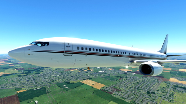 PMDG 737-900(ER) Netjets (N127QS, N128QS and N737CM) - for Microsoft Flight Simulator