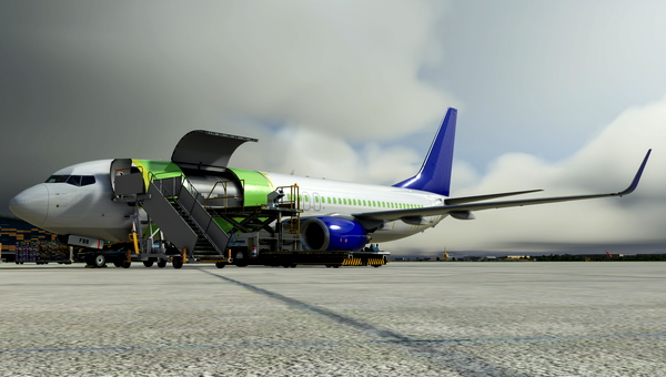 PMDG 737-800BCF AviaAM Leasing LY-FBB - for Microsoft Flight Simulator