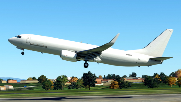 PMDG 737-800BDSF | N986AS | DHL/iAeroAirways - for Microsoft Flight Simulator