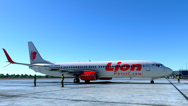 PMDG 737-900ER Lion Air SSW PK-LSV - for Microsoft Flight Simulator