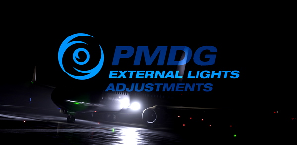 PMDG 737 - External Lights Adjustments - for Microsoft Flight Simulator