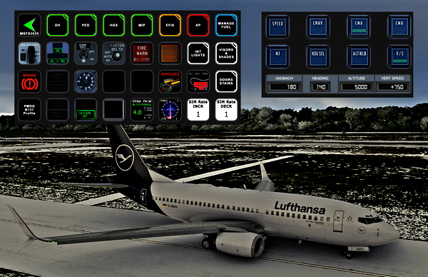 PMDG B737 (600/700/800) STREAMDECK XL AND SD PLUS PROFILES (need Lorby's AXIS and OHs) - for Microsoft Flight Simulator