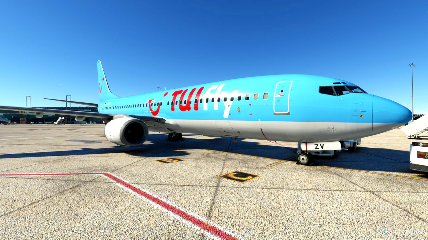 PMDG Boeing 737-800 TUI TUIfly Blue 2016 (D-ADZV) for Microsoft Flight ...