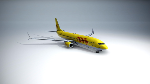 PMDG Boeing 737-800 TUI TUIfly Yellow 2017 (D-ATUA) - for Microsoft Flight Simulator