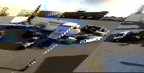 PMDG Boeing 737 - Ground Handling pack "VirtualFlight.Online Ground Services" - for Microsoft Flight Simulator