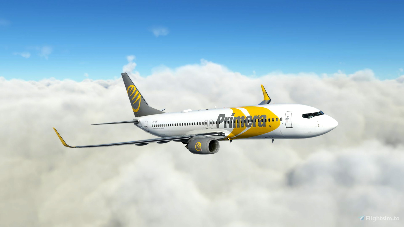 PMDG Boeing B737-800 Primera Air | Cabin textures | 4K for Microsoft ...