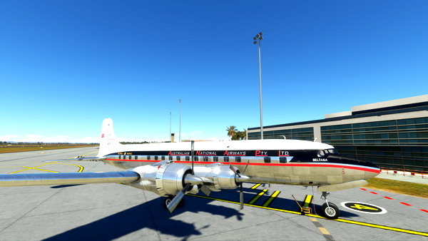 PMDG DC-6B Australian National Airways VH-INS ''Beltana'' Repaint - for Microsoft Flight Simulator