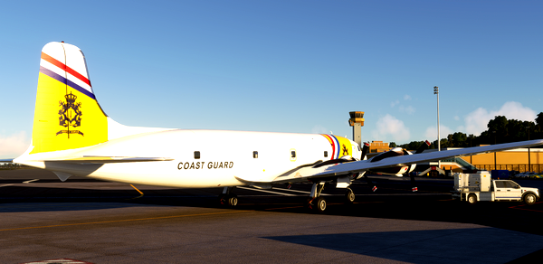 PMDG DC6 Dutch Caribbean Coast Guard - for Microsoft Flight Simulator