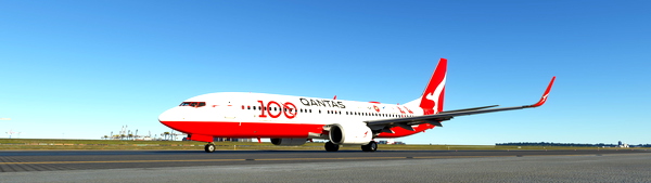 PMDG QANTAS 737-800 100TH LIVERY - for Microsoft Flight Simulator