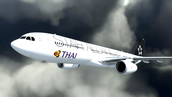 PMP A330-300 Thai Airways Star Alliance | 4K - for Microsoft Flight Simulator