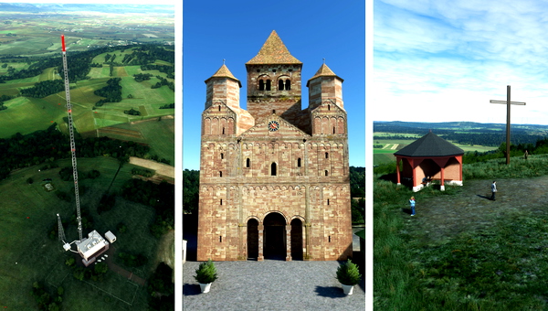 POI - Autour de Saverne - Alsace, France - for Microsoft Flight Simulator