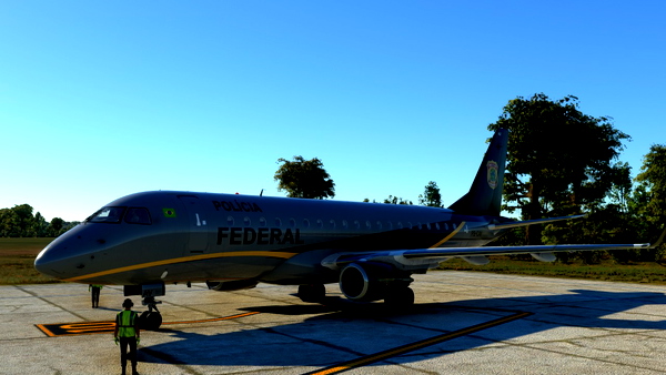 Polícia Federal | PS-CAV | FlightSim Studios E175 | 8K - for Microsoft Flight Simulator