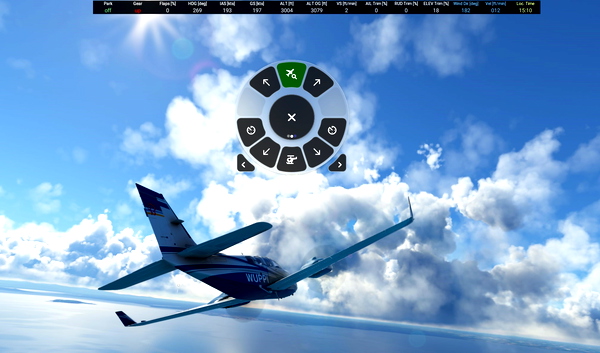 Info Bar for Flow - for Microsoft Flight Simulator