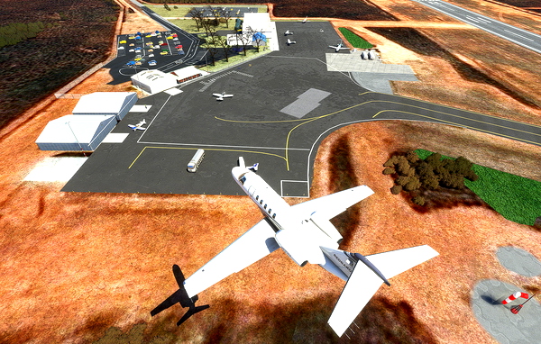 Port Augusta Airport South Australia YPAG - for Microsoft Flight Simulator