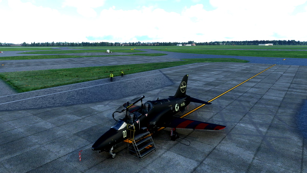 Positive Rate (PR00) Special red Hawk T1 Livery - for Microsoft Flight Simulator