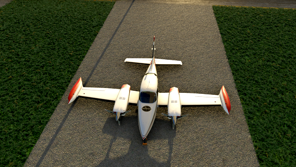 Positive Rate Special Red edition livery 310R - for Microsoft Flight Simulator