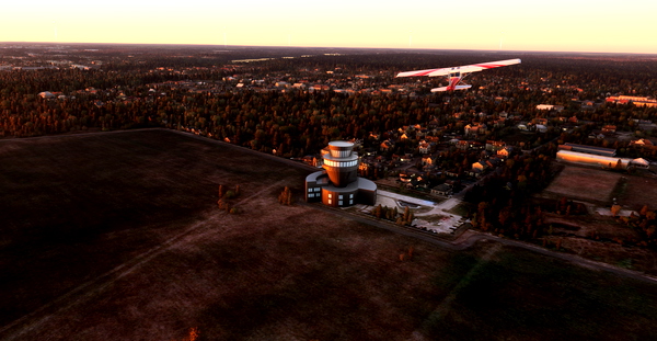 Poznań Ławica EPPO Tower - for Microsoft Flight Simulator