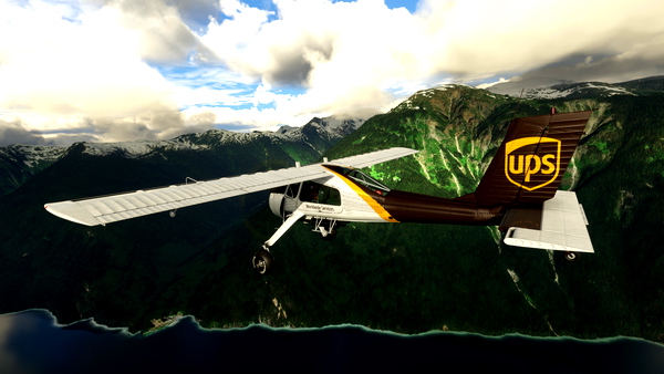 PZL-104 Wilga Livery :: UPS - for Microsoft Flight Simulator