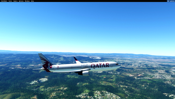 QATAR 737-300 WINGLETS 8K - for Microsoft Flight Simulator