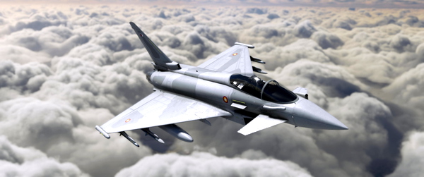 Qatar Emiri Air Force / QEAF EF-2000 Typhoon QA404 - for Microsoft Flight Simulator