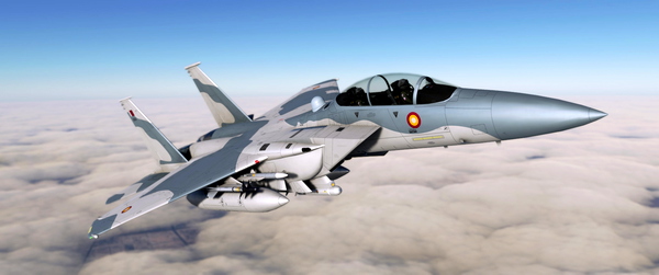 Qatar Emiri Air Force / QEAF F-15QA QA501 - for Microsoft Flight Simulator
