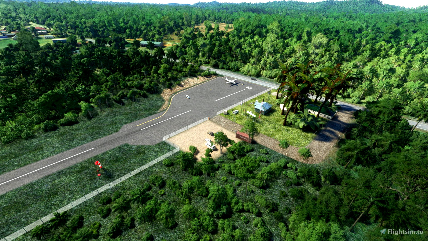 Quepos La Managua Airport Costa Rica for Microsoft Flight Simulator MSFS